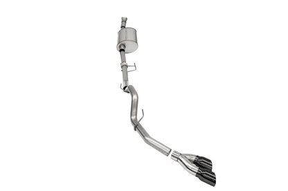 CORSA Performance Corsa 2021-2022 Ford F-150 SuperCab/6.5in Bed 3.5L V6 Sport Cat-Back Single Side Exit-Black PVD 21166BLK 21166BLK Photo - Primary