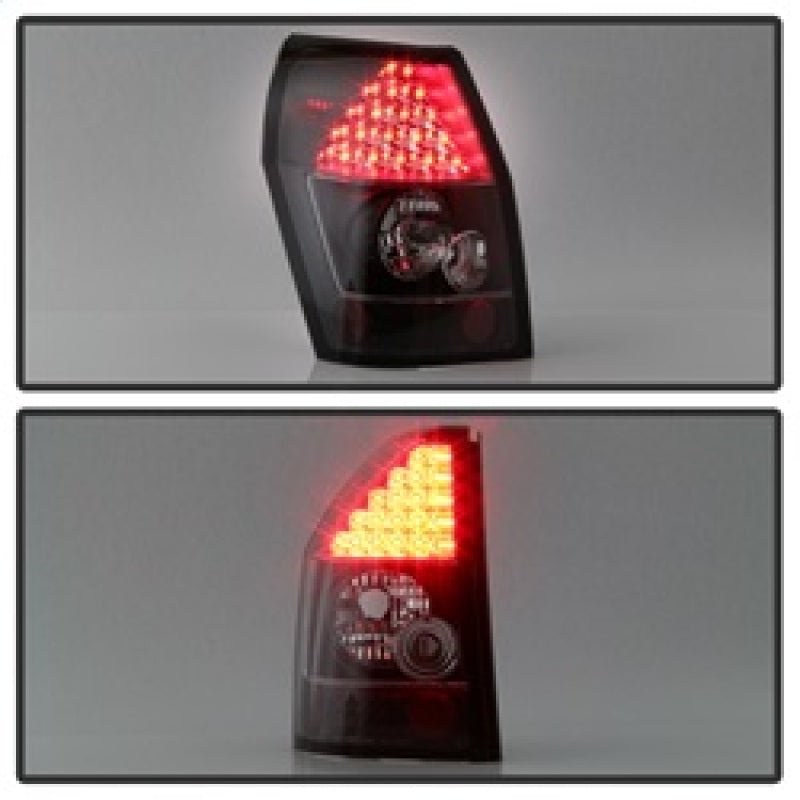Spyder Dodge Magnum 05-08 LED Tail Lights Black ALT-YD-DMAG05-LED-BK 5002365 5002365 Photo - Unmounted