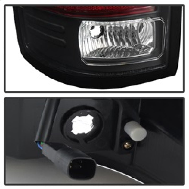 Spyder GMC Sierra 2016-2017 Light Bar LED Tail Lights - Black ALT-YD-GS16-LED-BK 5083777 5083777 Photo - Unmounted