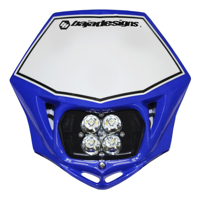Baja Designs Motorcycle Squadron Sport (A/C) Headlight Kit w/ Shell Spot Pattern Clear  - Universal 557001BUAC User 1