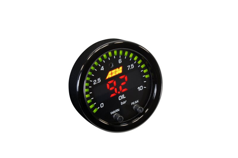 AEM Electronics Engine Oil Pressure Gauge 30-0307 Photo - out of package
