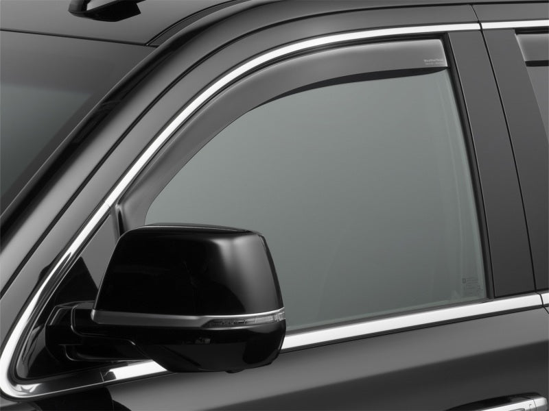 WeatherTech 16-19 Chevrolet Cruze Front Side Window Deflectors - Dark Smoke 80865 80865 Photo - Mounted
