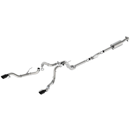 Ford Racing 21-24 F-150 Extreme Bumper Exit Exhaust - Black Tips M-5200-FEBRB M-5200-FEBRB Photo - Primary