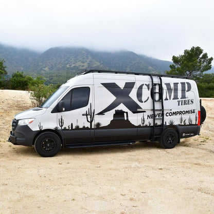 Westin 07-23 Mercedes-Benz Sprinter w/ 144in. Wheelbase Outlaw Nerf Step Bars - Textured Black 28-31035 28-31035 Photo - lifestyle view