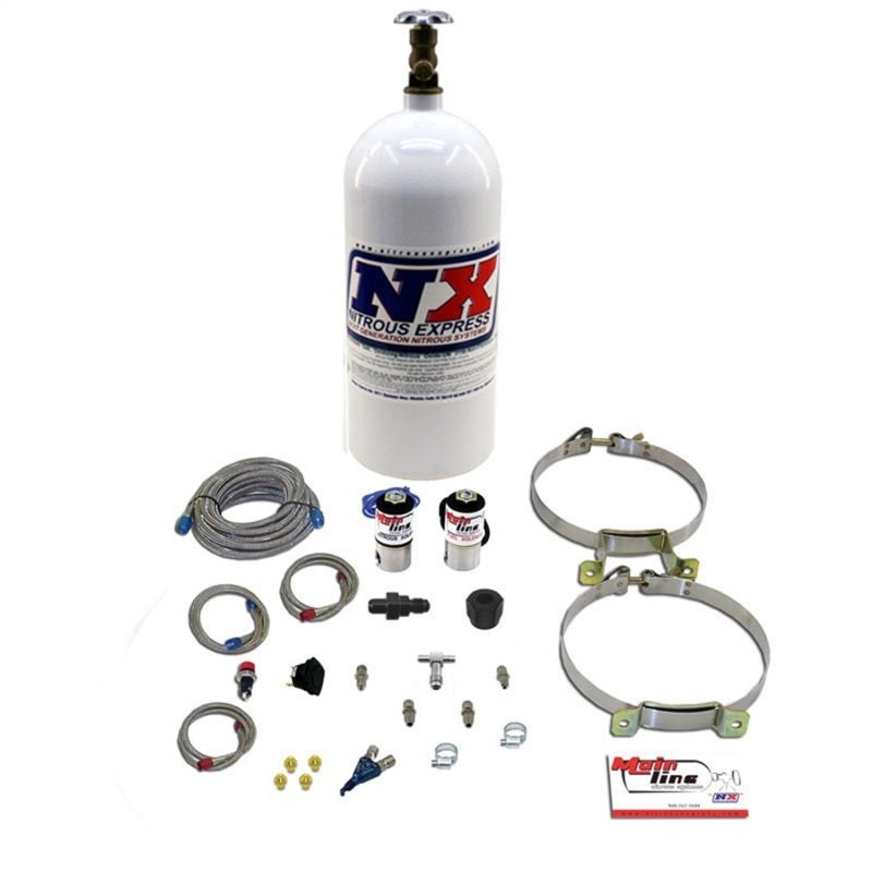 Nitrous Express Mainline Efi Single Nozzle System W/ 10Lb Bottle ML2000 Photo - Primary