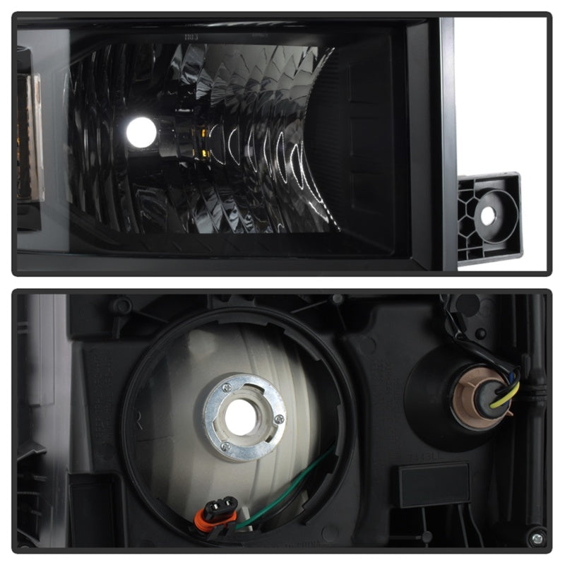 SPYDER Chevrolet Silverado 1500 14-15 (Non-HD) OEM Style Headlights - Black HD-JH-CS14-AM-BK 9040085 9040085 Photo - Unmounted