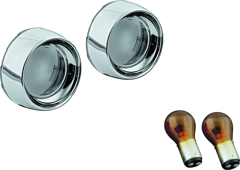 Kuryakyn Deep Dish Bezels W/Lenses Frt 2270 2270 Photo - Primary