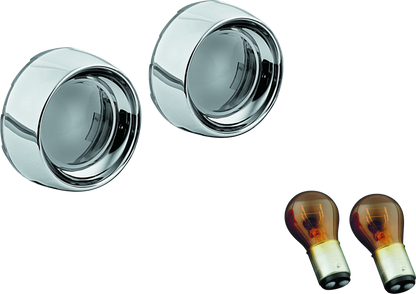 Kuryakyn Deep Dish Bezels W/Lenses Frt 2270 2270 Photo - Primary