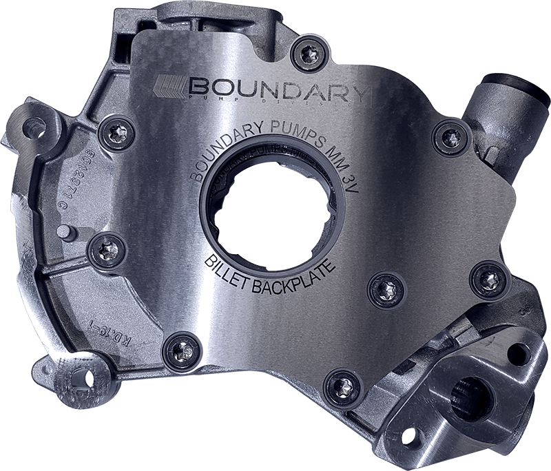 Boundary 99-15 Ford Mod Motor V8 Oil Pump Asmbly w/High Flow Billet Gear/Stl Bkplt MW Treatment MM-S1-BBP-M MM-S1-BBP-M User 1