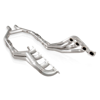 Stainless Works 2011-14 Shelby GT500 Headers 1-7/8in Primaries High-Flow Cats 3in H-Pipe GT115HCATHP GT115HCATHP Photo - Primary