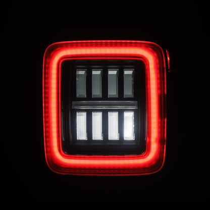AlphaRex 18-23 Jeep Wrangler JL NOVA Prismatic LED Taillights Black-Red 602020 602020 User 8