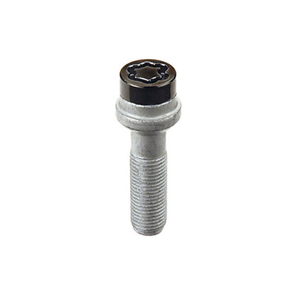 McGard Wheel Lock Bolt Set - 4pk. (Radius Seat) M14X1.5 / 17mm Hex / 45.0mm Shank Length - Black 28317 28317 Photo - Primary