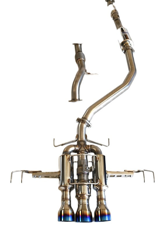 Invidia 22+ HONDA CIVIC TYPE-R FL5 R400 SINGLE LAYER TI TIP FULL CAT-BACK (NON POLISH PIPE) HS22CTRFGM3STL HS22CTRFGM3STL User 1