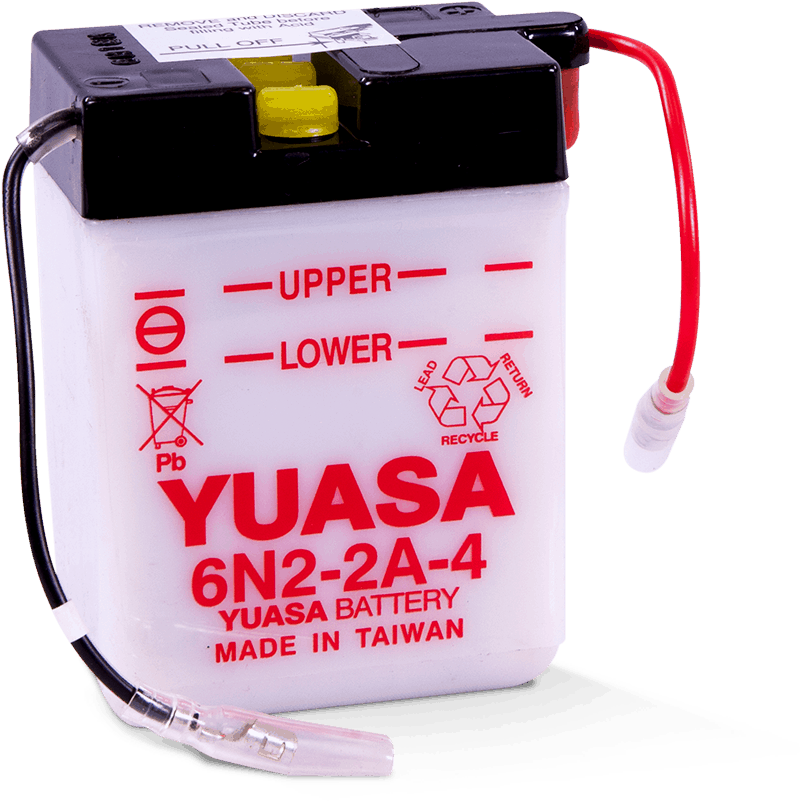Yuasa Battery Yuasa 6N2-2A-4 Conventional 6 Volt Battery YUAM2620B YUAM2620B User 1