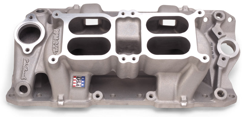 Edelbrock Performer Rpm Dual-quad Air-gap For Small-block Chevy 7525 Photo - Primary