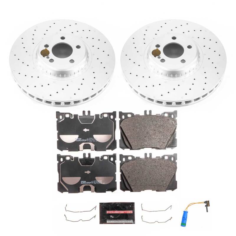 PowerStop Power Stop 18-20 Mercedes-Benz C43 AMG Front Euro-Stop Brake Kit ESK7986 ESK7986 Photo - Primary