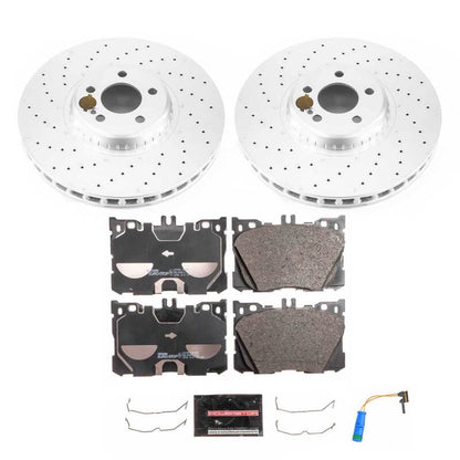 PowerStop Power Stop 18-20 Mercedes-Benz C43 AMG Front Euro-Stop Brake Kit ESK7986 ESK7986 Photo - Primary