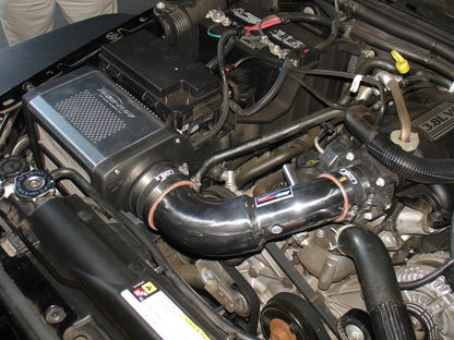 Injen 07-09 Wrangler 3.8L V6 w/ Box Polished Power-Flow Air Intake System PF5002P PF5002P Photo - Mounted
