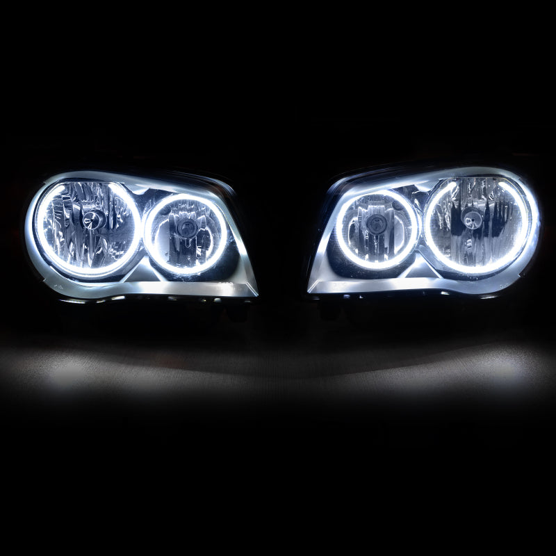 ORACLE Lighting Oracle BMW 1 Series 06-11 Halo Kit - ColorSHIFT w/ Simple Controller 2630-504 2630-504 Photo - Mounted