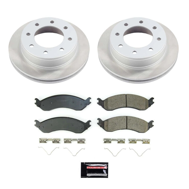 PowerStop Power Stop 21-22 GMC Savana 3500 Rear Semi-Coated Rotor Kit SC8767 SC8767 Photo - Primary