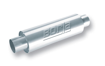 Borla XR-1 Racing Sportsman 3 inch Outlet / 3 inch Inlet Round Muffler 40085 40085 Photo - Primary