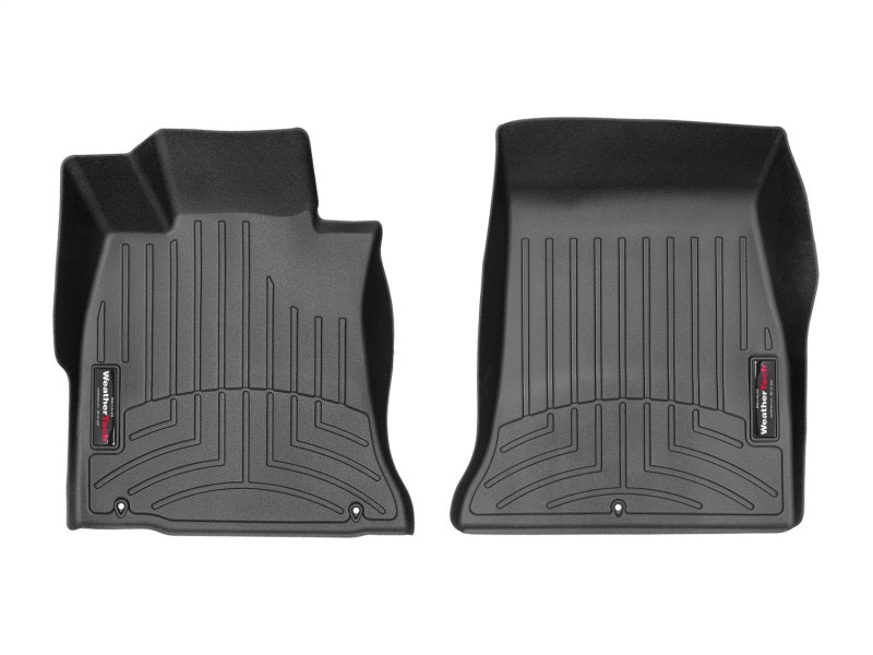 WeatherTech 2019 + Genesis G70 Front FloorLiner - Black (Rear Wheel Drive) 4414831 4414831 Photo - Primary