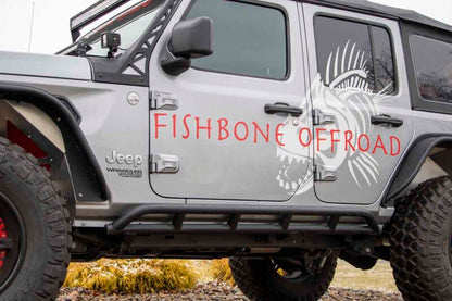 Fishbone Offroad 2018+ Jeep Wrangler JL 4 Door Rocker Guards FB21096 FB21096 Photo - lifestyle view