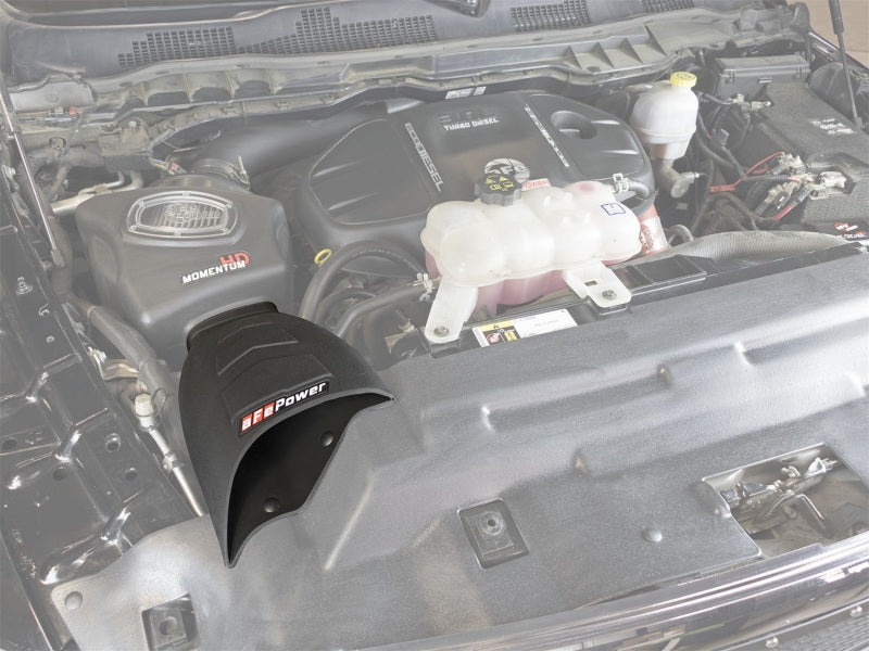 aFe  POWER 54-72006-S Momentum HD Intake System Dynamic Air Scoop 54-72006-S Photo - Mounted
