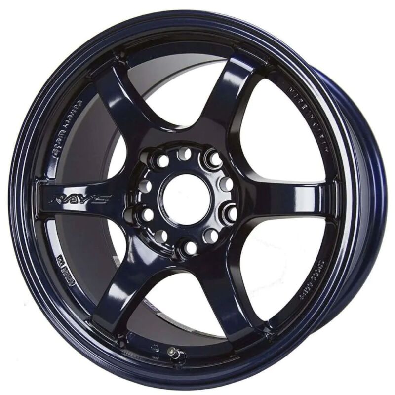 Gram Lights 57DR 17x9.0 +38 5-100 Dark Blue Chrome Wheel MOQ 20 WGIQ38DNC WGIQ38DNC Photo - Primary