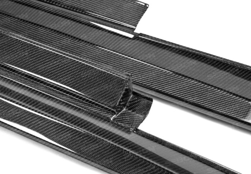 Seibon Cacbon carbon fiber side skirts for 2009-2016 Nissan GTR (Do not fit NISMO) SS1113NSGTR-VS Photo - Primary