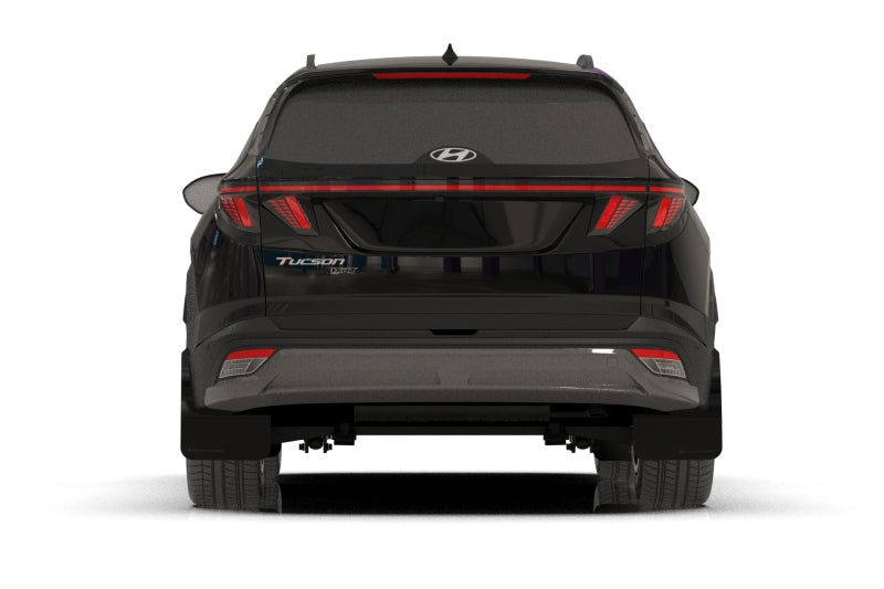 Rally Armor 2025 Hyundai Tucson XRT Black UR Mud Flap - Metallic Black Logo MF125-UR-BLK-MBK MF125-UR-BLK-MBK User 1