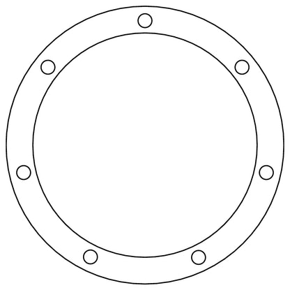 Cometic Ford 8BA/8CM Flathead V8 24 Bolt .031 inch Fiber Oil Pan Clean Out Gasket C15128 C15128 Photo - Primary