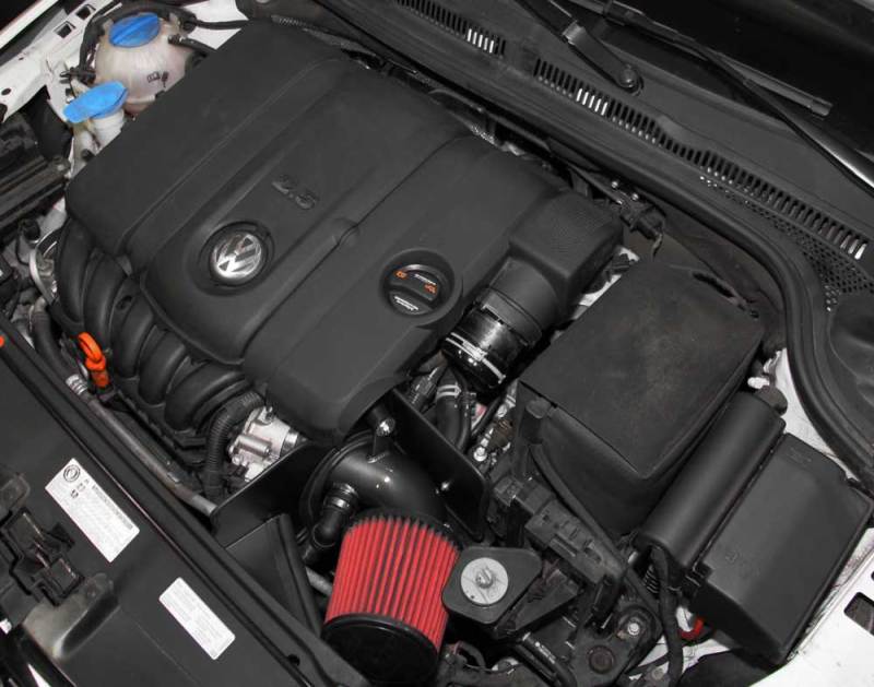 AEM Induction AEM 2011-2013 Volkswagen Jetta 2.5L L5 - Cold Air Intake System 21-733C 21-733C Photo - Mounted