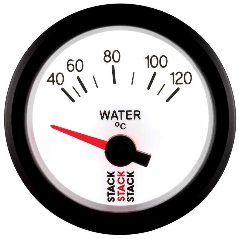 Autometer Stack 52mm 40-120 Deg C M10 Male Electric Water Temp Gauge - White ST3257 ST3257 User 4