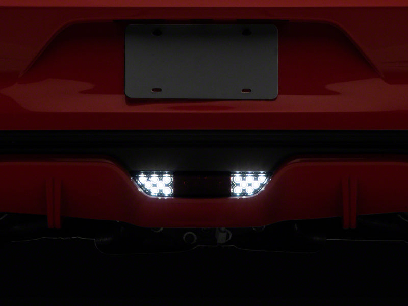Raxiom 15-17 Ford Mustang Axial LED Reverse Light w/ Running Light Triple Flash Brake Light- Smoked 407864 407864 Photo - Primary