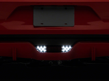 Raxiom 15-17 Ford Mustang Axial LED Reverse Light w/ Running Light Triple Flash Brake Light- Smoked 407864 407864 Photo - Primary