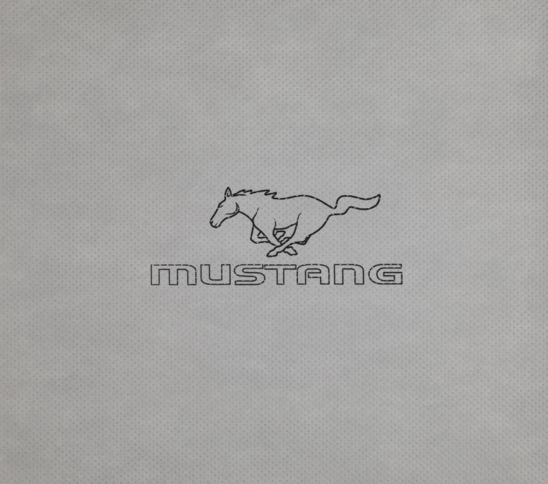 Covercraft 10-14 Ford Mustang W Custom 5-Layer Softback All Climate Cover w/ Blk Mustang Pony Logo C17124FD11AC C17124FD11AC Photo - Close Up