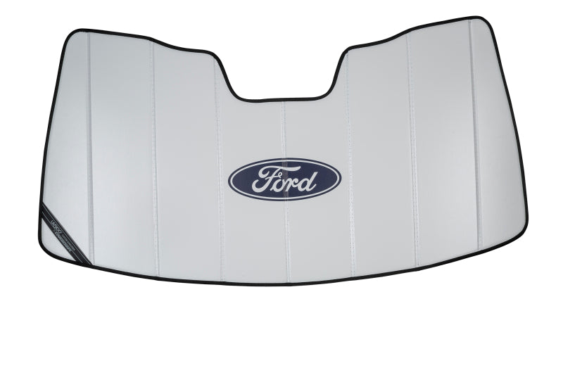 Covercraft UVS100 Premier Series Custom Sunscreen with Ford Blue Oval logo UFP11015WH UFP11015WH Photo - Primary