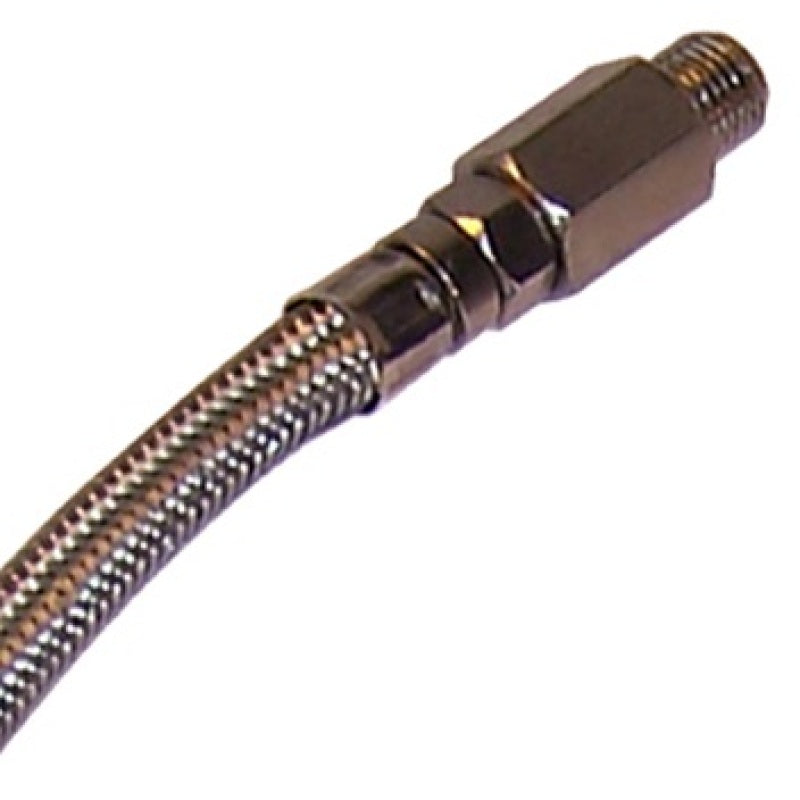 Kleinn Air Horns Kleinn 18In Stainless Steel Braided Leader Hose w/ Check Valve-1/4In M NPT Inlet/ 1/4In M NPT Outlet 30202 30202 User 1