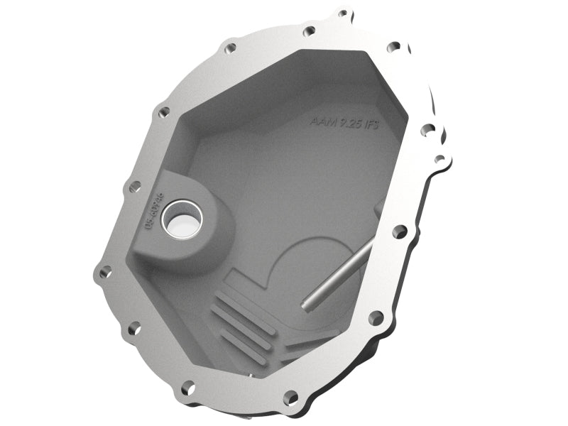 aFe Pro Series Front Differential Cover Black w/Machined Fins & Gear Oil 46-71051B Photo - Unmounted