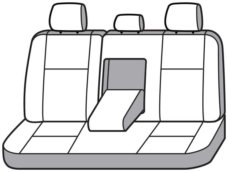 Covercraft 21-24 Nissan Rogue Endura PrecisionFit Custom Second Row Seat Covers - Silver/Silver GTN4262ABENSS GTN4262ABENSS Photo - out of package
