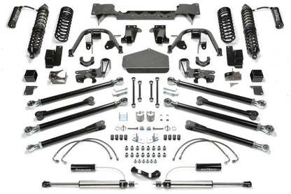 Fabtech 07-18 Jeep JK 4WD 2-Door 5in Crawler System w/DL 2.5 Resi Coilovers & Rear DL 2.25 Shocks K4077DL K4077DL Photo - Primary