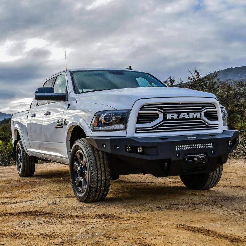 Westin 10-18 RAM 2500/3500 Pro-Series Front Bumper - Tex. Blk 58-411195 58-411195 Photo - Mounted