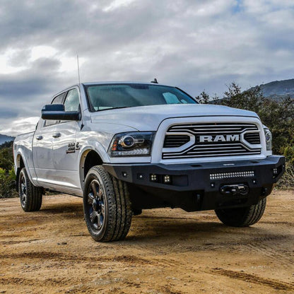 Westin 10-18 RAM 2500/3500 Pro-Series Front Bumper - Tex. Blk 58-411195 58-411195 Photo - Mounted