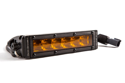 Diode Dynamics 6 In LED Light Bar Single Row Straight SS6 - Amber Wide Light Bar (Single) DD5044S DD5044S User 1
