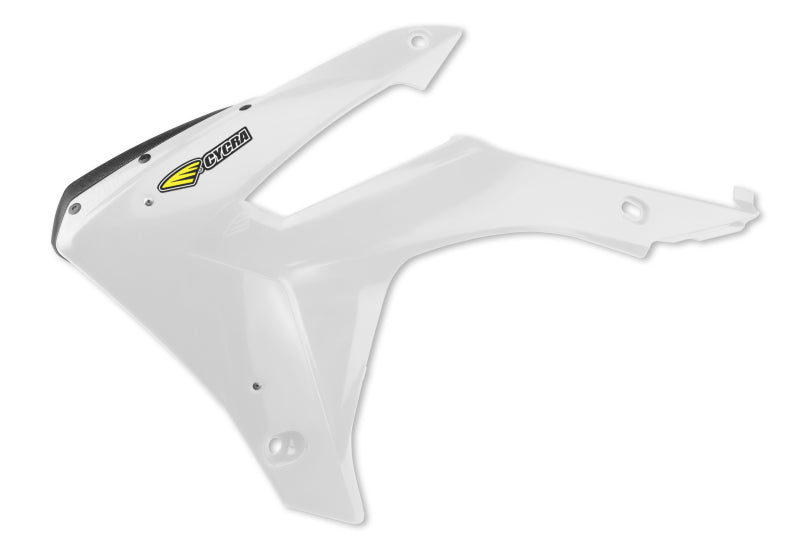 Cycra 14-17 Honda CRF250R Powerflow Radiator Shrouds Factory Ed. White 1CYC-1888-42 1CYC-1888-42 Photo - Primary
