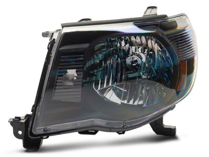 Raxiom 05-11 Toyota Tacoma Axial Series OE Replacement Headlights- Blk Housing (Clear Lens) TT26260 TT26260 Photo - Close Up