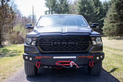 Fishbone Offroad 2019+ Ram 1500 Pike Winch Plate - Black FB22401 FB22401 Photo - lifestyle view