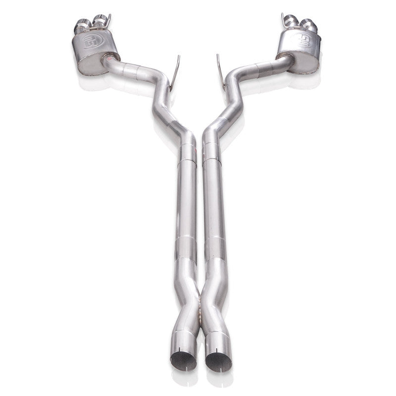 Stainless Works 18+ Ford Mustang GT Redline X-Pipe Performance Connect Cat-Back Exhaust M18CBXPC M18CBXPC Photo - Unmounted