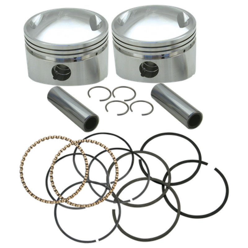 S&S Cycle 36-84 BT 3-5/8in Piston Set - .010in 106-5536